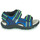Boty Chlapecké Sportovní sandály Geox JR SANDAL STRADA Modrá / Zelená