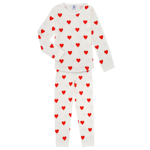 Textil Děti Pyžamo / Noční košile Petit Bateau MISON Bílá