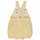 Textil Dívčí Overaly / Kalhoty s laclem Petit Bateau MERINE Žlutá