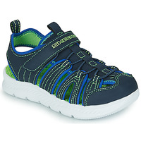 Boty Chlapecké Sportovní sandály Skechers C-FLEX SANDAL 2.0 Tmavě modrá / Zelená