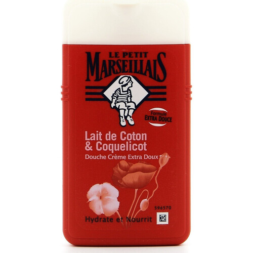 krasa Ženy Pěny do koupele Le Petit Marseillais Extra Gentle Cream Shower - Cotton Milk & Poppy Other