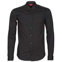 Textil Muži Košile s dlouhymi rukávy BOTD OMAN Černá