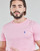 Textil Muži Trička s krátkým rukávem Polo Ralph Lauren T-SHIRT AJUSTE COL ROND EN COTON LOGO PONY PLAYER Růžová