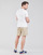 Textil Muži Trička s krátkým rukávem Polo Ralph Lauren T-SHIRT AJUSTE COL ROND EN PIMA COTON LOGO PONY PLAYER MULTICOLO Bílá