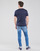 Textil Muži Trička s krátkým rukávem Polo Ralph Lauren T-SHIRT AJUSTE COL ROND EN PIMA COTON LOGO PONY PLAYER MULTICOLO Modrá
