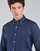 Textil Muži Košile s dlouhymi rukávy Polo Ralph Lauren CHEMISE AJUSTEE EN LIN COL BOUTONNE  LOGO PONY PLAYER Modrá