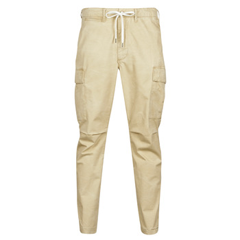Textil Muži Cargo trousers  Polo Ralph Lauren SHORT PREPSTER AJUSTABLE ELASTIQUE AVEC CORDON INTERIEUR LOGO PO Béžová