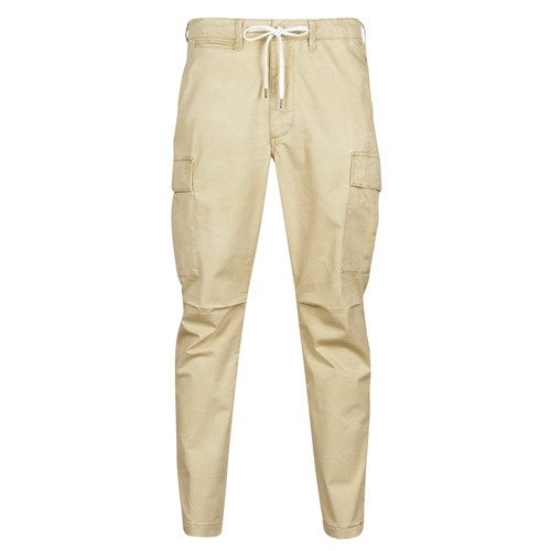 Textil Muži Cargo trousers  Polo Ralph Lauren SHORT PREPSTER AJUSTABLE ELASTIQUE AVEC CORDON INTERIEUR LOGO PO Béžová