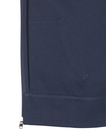 Polo Ralph Lauren SWEATSHIRT A CAPUCHE ZIPPE EN JOGGING DOUBLE KNIT TECH LOGO PONY Tmavě modrá