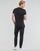 Textil Muži Trička s krátkým rukávem Polo Ralph Lauren T-SHIRT AJUSTE COL ROND EN COTON LOGO PONY PLAYER Černá