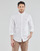 Textil Muži Košile s dlouhymi rukávy Polo Ralph Lauren CHEMISE AJUSTEE EN OXFORD COL BOUTONNE  LOGO PONY PLAYER MULTICO Bílá