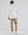 Textil Muži Košile s dlouhymi rukávy Polo Ralph Lauren CHEMISE AJUSTEE EN OXFORD COL BOUTONNE  LOGO PONY PLAYER MULTICO Bílá