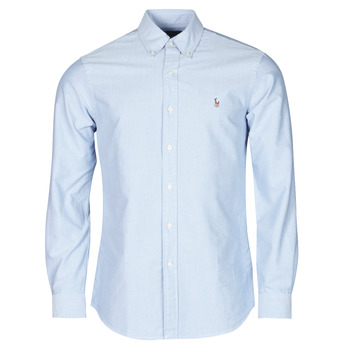 Textil Muži Košile s dlouhymi rukávy Polo Ralph Lauren LORENZ Modrá