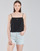 Textil Ženy Halenky / Blůzy Calvin Klein Jeans MONOGRAM CAMI TOP Černá