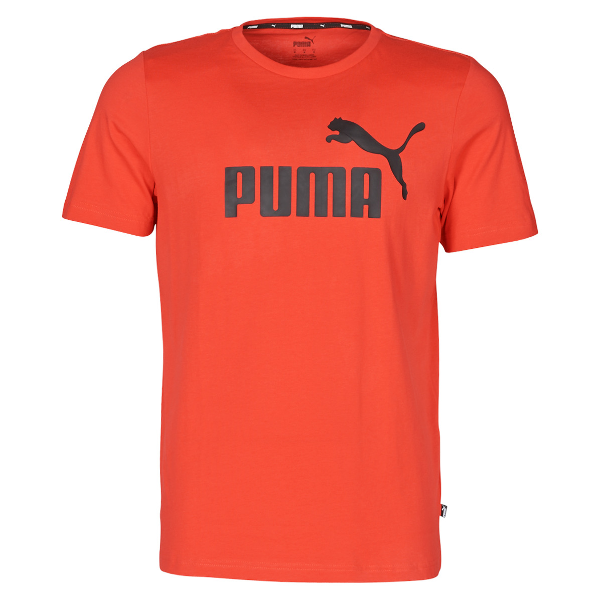 Textil Muži Trička s krátkým rukávem Puma ESSENTIAL TEE Červená