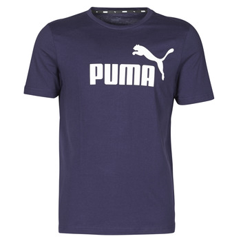 Textil Muži Trička s krátkým rukávem Puma ESSENTIAL TEE Tmavě modrá