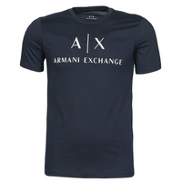 Textil Muži Trička s krátkým rukávem Armani Exchange 8NZTCJ-Z8H4Z Tmavě modrá