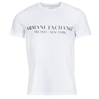 Textil Muži Trička s krátkým rukávem Armani Exchange 8NZT72-Z8H4Z Bílá