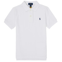 Textil Chlapecké Polo s krátkými rukávy Polo Ralph Lauren TUSSA Bílá