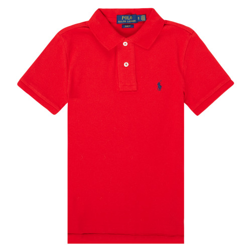 Textil Chlapecké Polo s krátkými rukávy Polo Ralph Lauren FRANCHI Červená