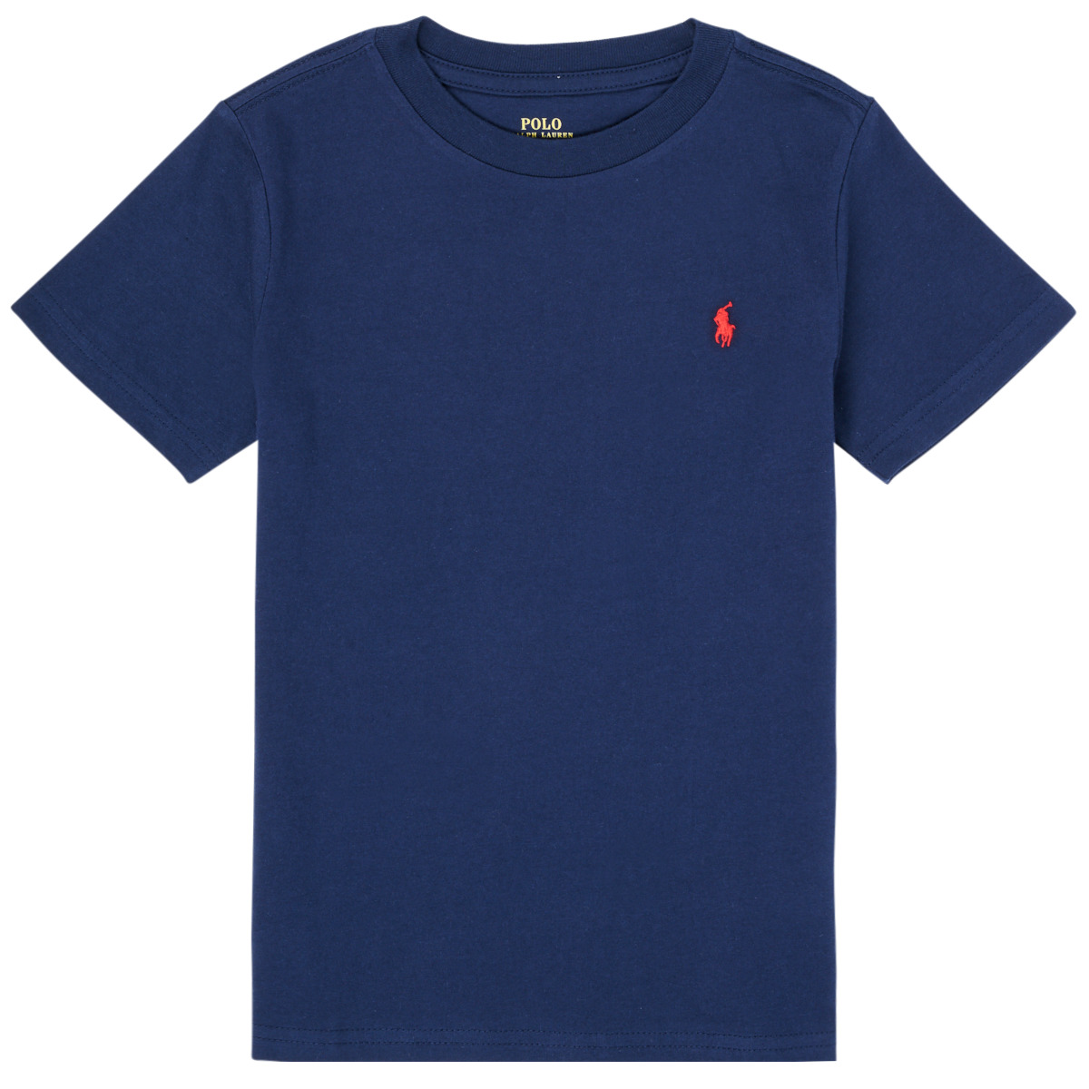 Textil Děti Trička s krátkým rukávem Polo Ralph Lauren TINNA Tmavě modrá