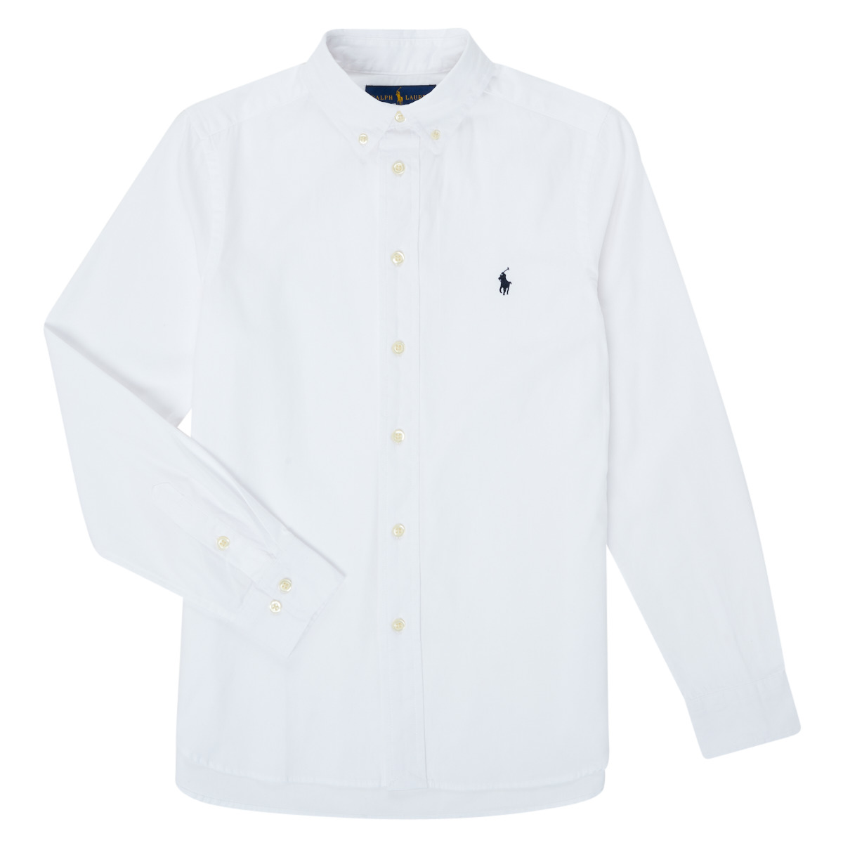 Textil Děti Košile s dlouhymi rukávy Polo Ralph Lauren TOUNIA Bílá