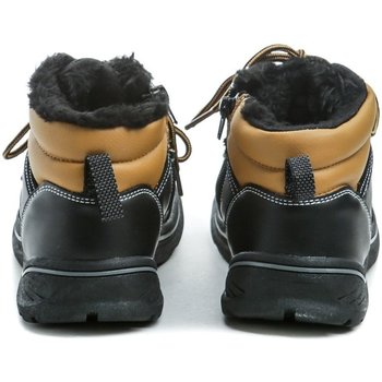American Club ES46-19 černé zimní dětské boty Černá