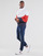 Textil Muži Bundy Tommy Jeans TJM LIGHTWEIGHT POPOVER JACKET Bílá / Červená / Tmavě modrá