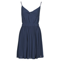 Textil Ženy Krátké šaty Tommy Jeans TJW ESSENTIAL STRAP DRESS Tmavě modrá