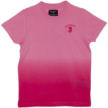 Textil Chlapecké Trička s krátkým rukávem Hackett HK500145-357 Růžová