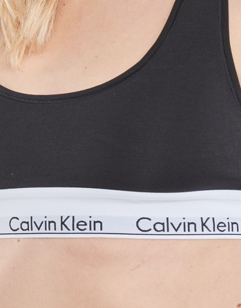 Calvin Klein Jeans MODERN COTTON UNLINED BRALETTE Černá
