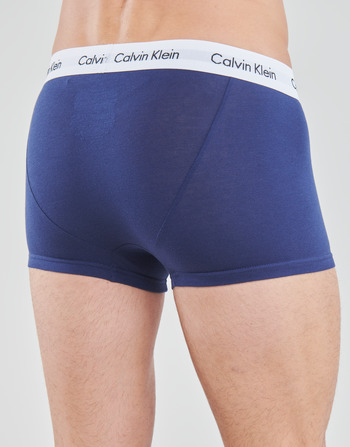 Calvin Klein Jeans RISE TRUNK X3 Tmavě modrá / Bílá / Červená