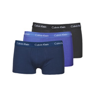 Spodní prádlo Muži Boxerky Calvin Klein Jeans RISE TRUNK X3 Tmavě modrá / Modrá / Modrá