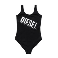 Textil Dívčí jednodílné plavky Diesel MIELL Černá