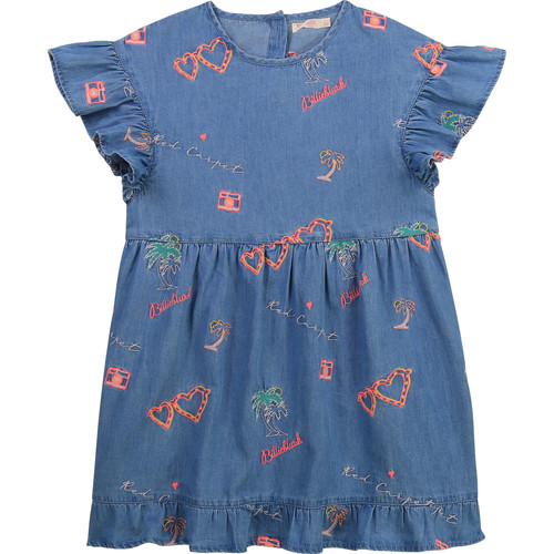 Textil Dívčí Krátké šaty Billieblush U12640-Z10 Modrá