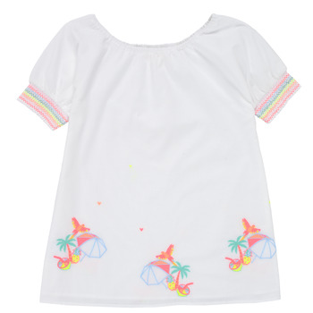 Textil Dívčí Krátké šaty Billieblush U12657-10B Bílá