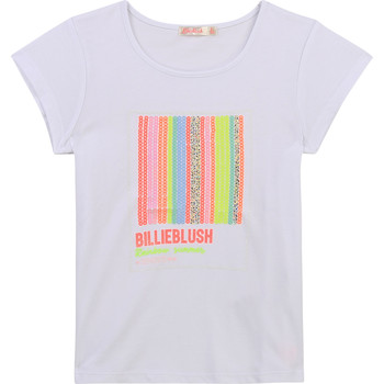 Textil Dívčí Trička s krátkým rukávem Billieblush U15857-10B Bílá