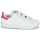 Boty Dívčí Nízké tenisky adidas Originals STAN SMITH CF C SUSTAINABLE Bílá / Růžová