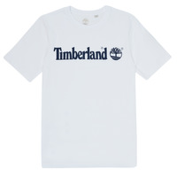 Textil Chlapecké Trička s krátkým rukávem Timberland FONTANA Bílá