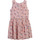 Textil Dívčí Krátké šaty Carrément Beau Y12247-44L Růžová