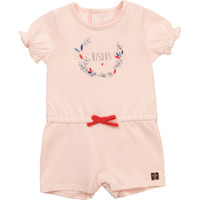 Textil Dívčí Overaly / Kalhoty s laclem Carrément Beau Y94234-44L Růžová
