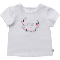 Textil Dívčí Trička s krátkým rukávem Carrément Beau Y95270-10B Bílá
