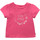 Textil Dívčí Trička s krátkým rukávem Carrément Beau Y95270-46C Růžová