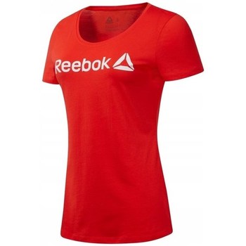 Textil Ženy Trička s krátkým rukávem Reebok Sport D Linear Read Scoop Červená