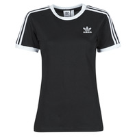 Textil Ženy Trička s krátkým rukávem adidas Originals 3 STRIPES TEE Černá