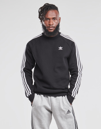 Textil Muži Mikiny adidas Originals 3-STRIPES CREW Černá