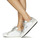 Boty Ženy Nízké tenisky Meline KUC256 Bílá / Stříbřitá