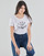 Textil Ženy Trička s krátkým rukávem Ikks BS10185-11 Krémově bílá
