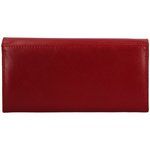50039 červená dámská kožená peněženka