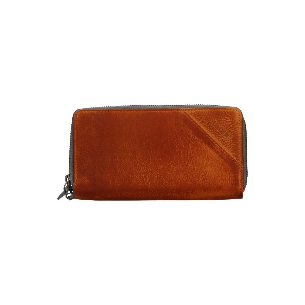 Taška Ženy Náprsní tašky Lagen JK-200/D - hnědá dámská kožená peněženka Hnědá